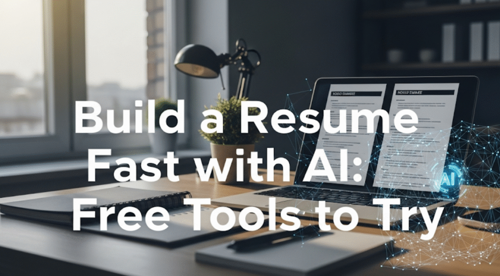 build-a-resume-fast-with-ai-free-tools-to-try
